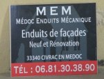 MEM MEDOC ENDUITS MECANIQUE Civrac-en-Médoc