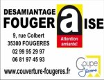 COUPE JEROME SARL CHARPENTE COUVERTURE DESAMIANTAGE Fougères